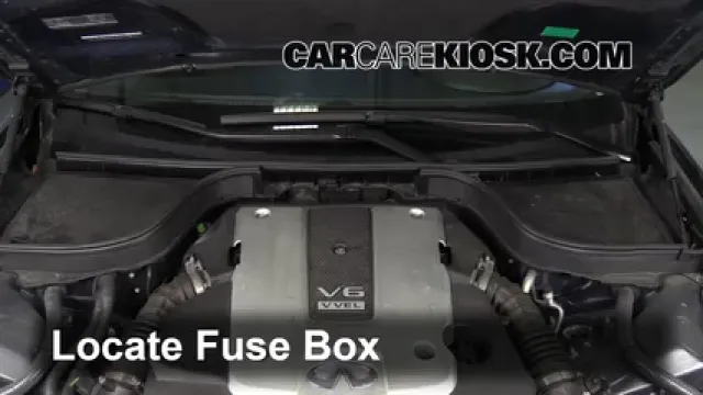 2009 Infiniti G37 X 3.7L V6 Sedan (4 Door) Fuse (Engine) Replace
